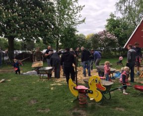 Sandaustausch im Kinderhaus 2018