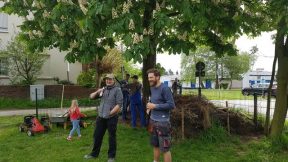 Sandaustausch im Kinderhaus 2018