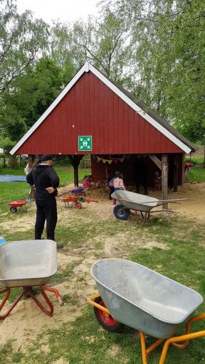 Sandaustausch im Kinderhaus 2018